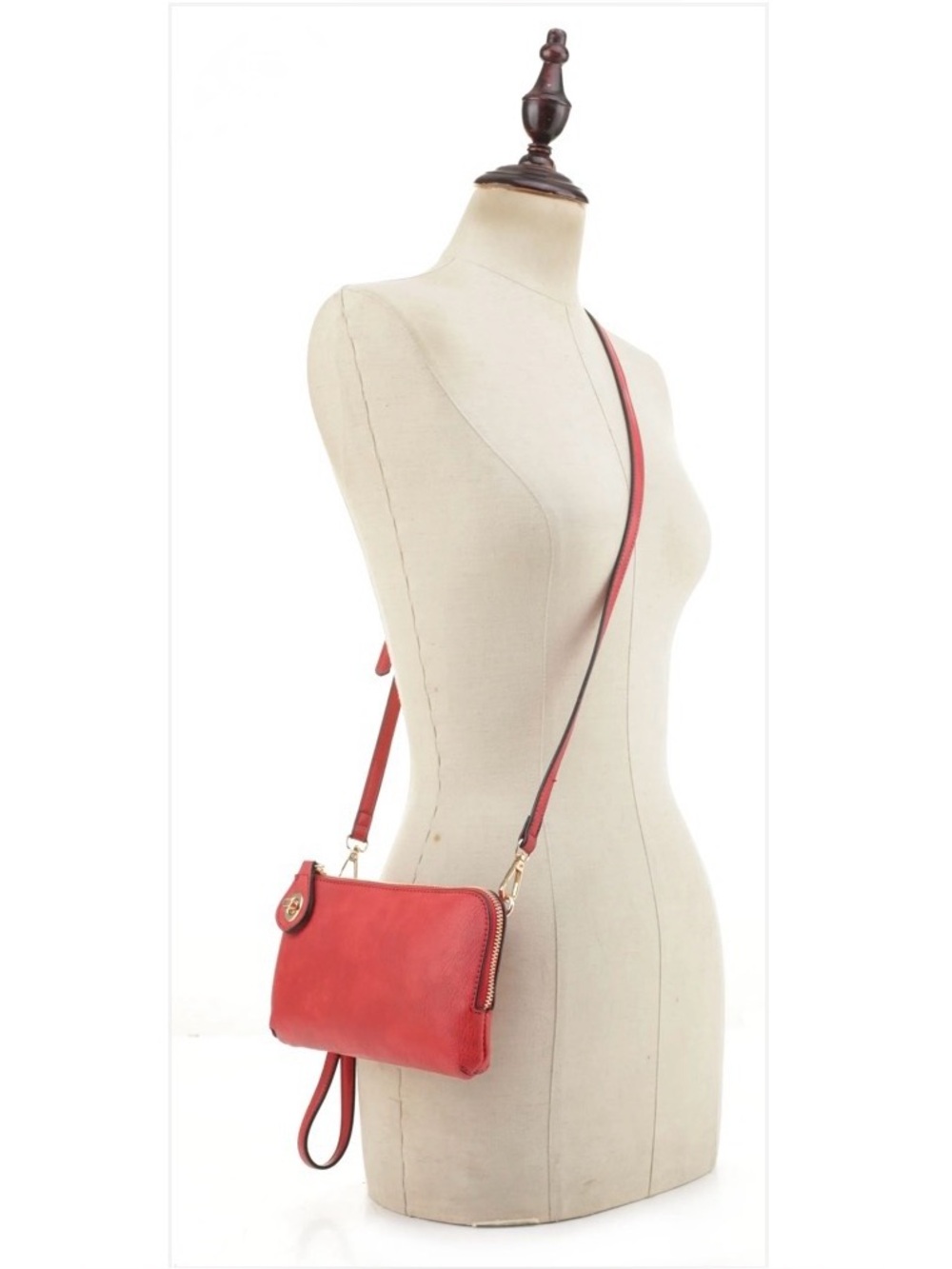 *NWT* Carrie Mini Turn Lock Crossbody/Wristlet by Isabelle Handbags - Picture 11 of 11